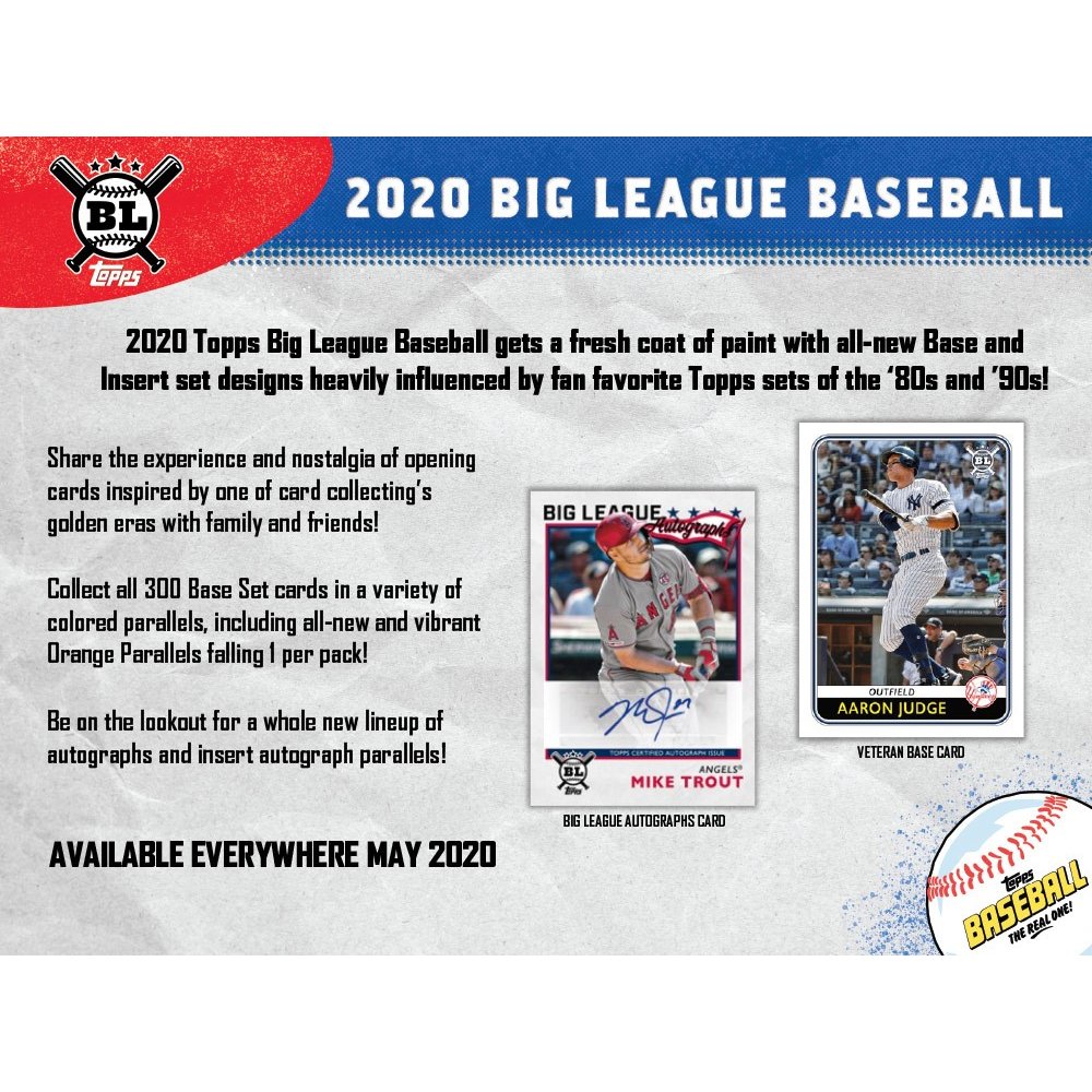  2020 Topps Big League Baseball Star Caricature