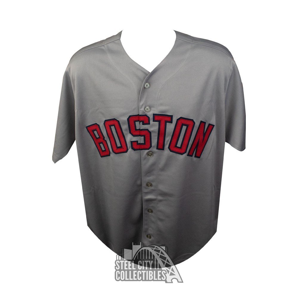 red sox grey jersey