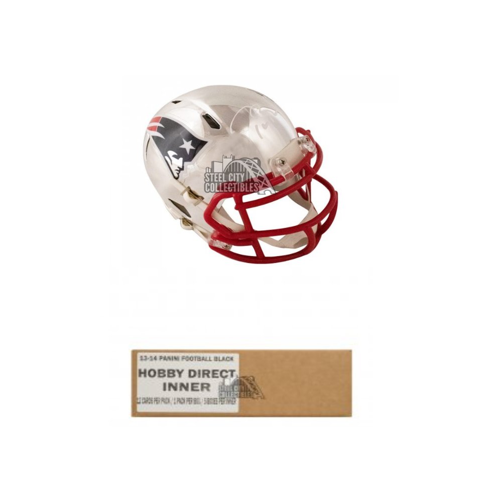 Tom Brady Signed The Patriots Mini Helmet