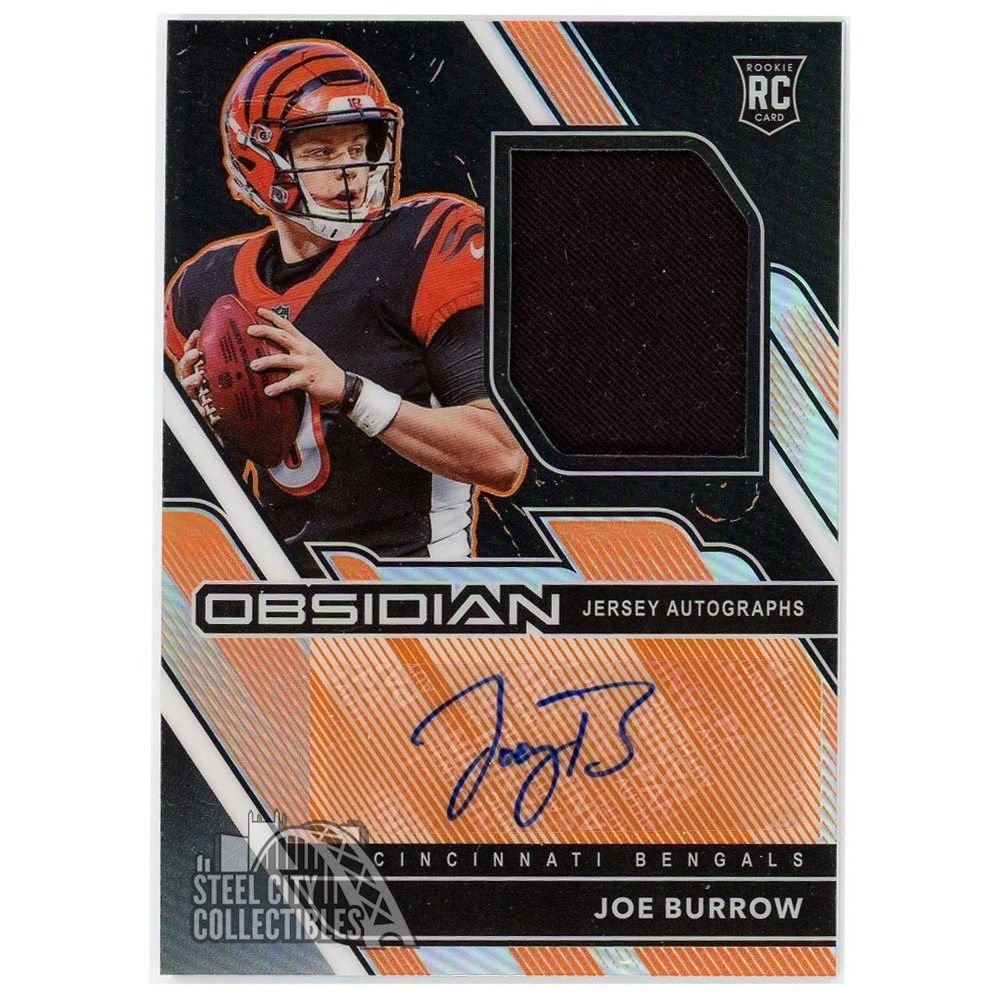 Joe Burrow Autograph Jersey Cincinnati Bengals Orange Limited