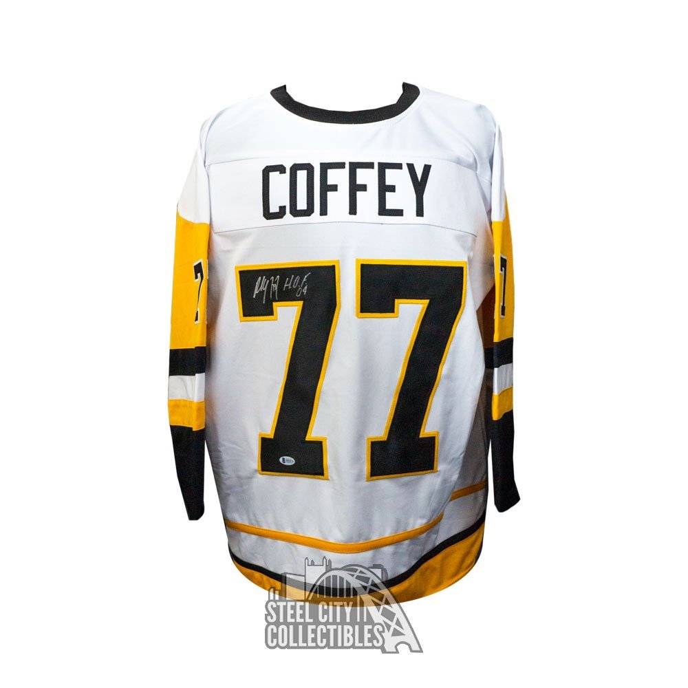 Men's Pittsburgh Penguins Paul Coffey Adidas Authentic Hockey Fights Cancer  Primegreen Jersey - White/Purple
