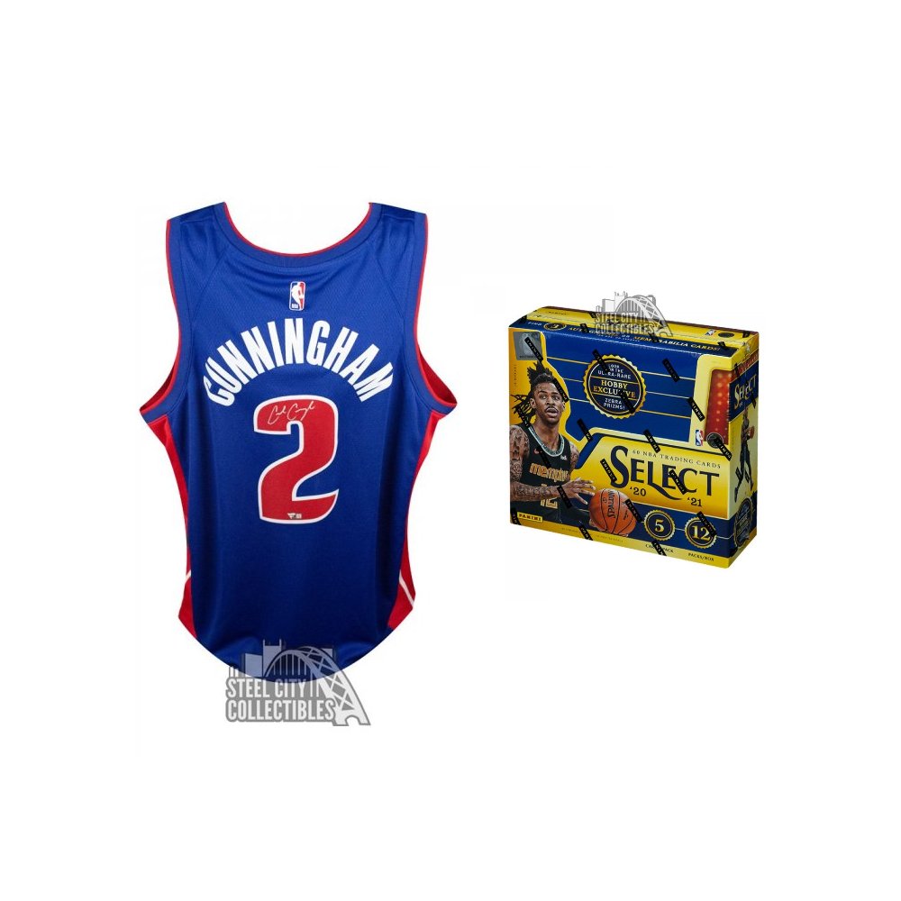 2020-21 Panini Mosaic Basketball Hobby Box RANDOM DIVISION Group Break -  Prize - Cade Cunningham Autographed Detroit Pistons Nike Swingman Jersey #1  - CHRIS