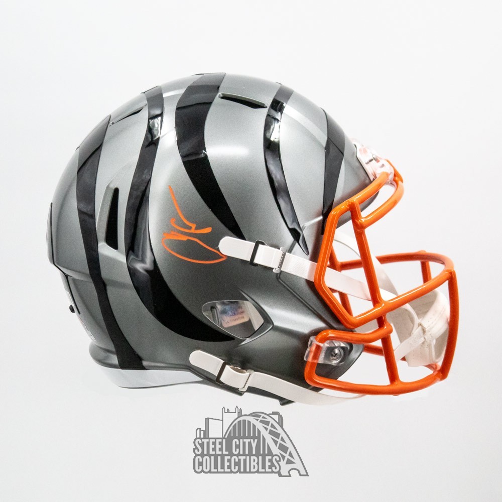 Chad Ochocinco Johnson Signed Bengals Full-Size Speed Helmet