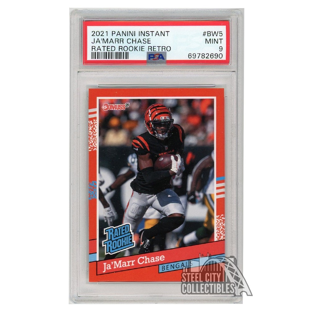 Ja'Marr Chase 2021 Playoff Rookie Wave #RW-JCH Price Guide - Sports Card  Investor