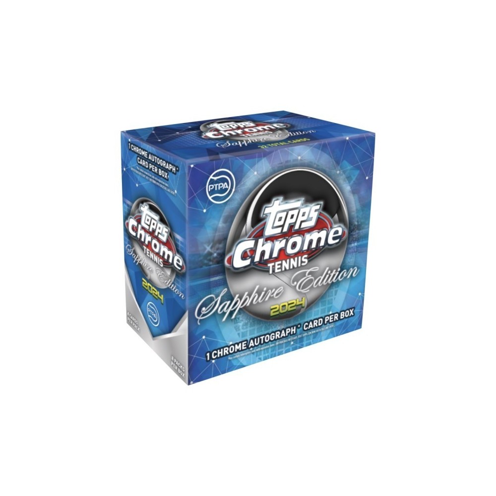 2024 Topps Chrome Tennis Sapphire Edition 3Box Random 3Pack Group