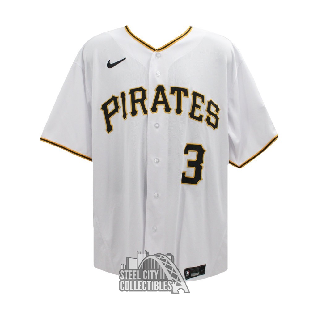 Cole Tucker Autographed Pittsburgh Nike On Field Authentic White Baseball  Jersey - MLB