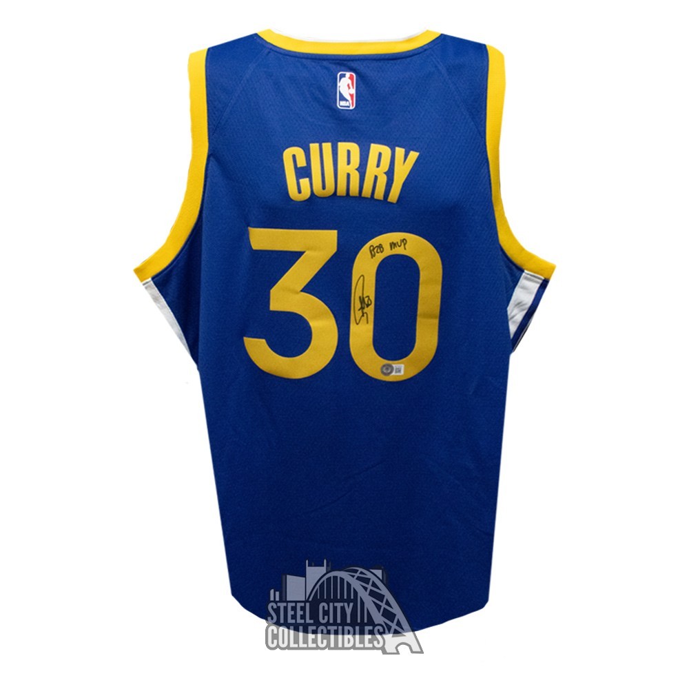 Stephen Curry Autographed Golden State THE CITY Swingman Signed