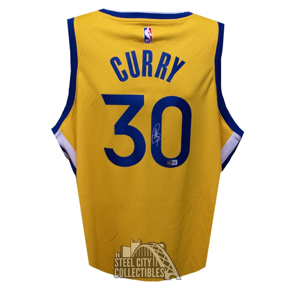 Stephen Curry Golden State Warriors Nike Nba Game Model Jersey 