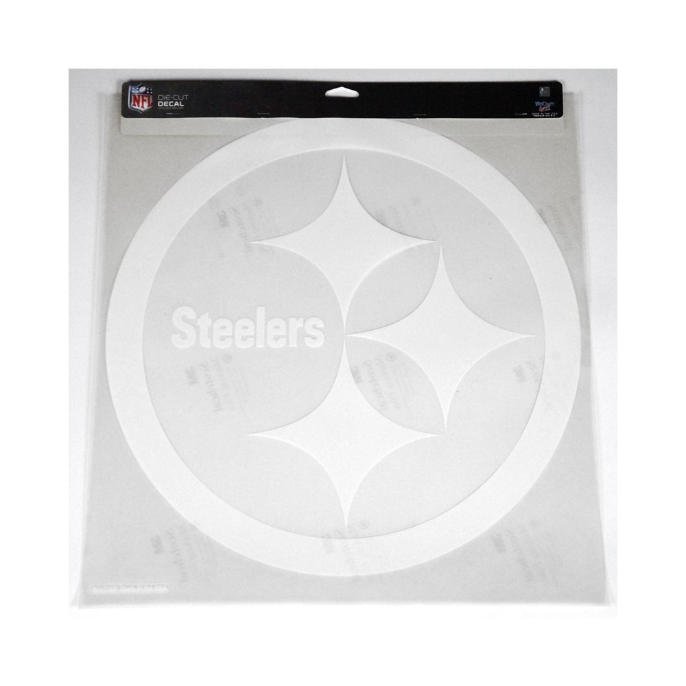 Pittsburgh Steelers Decal 8x8 Die Cut Color