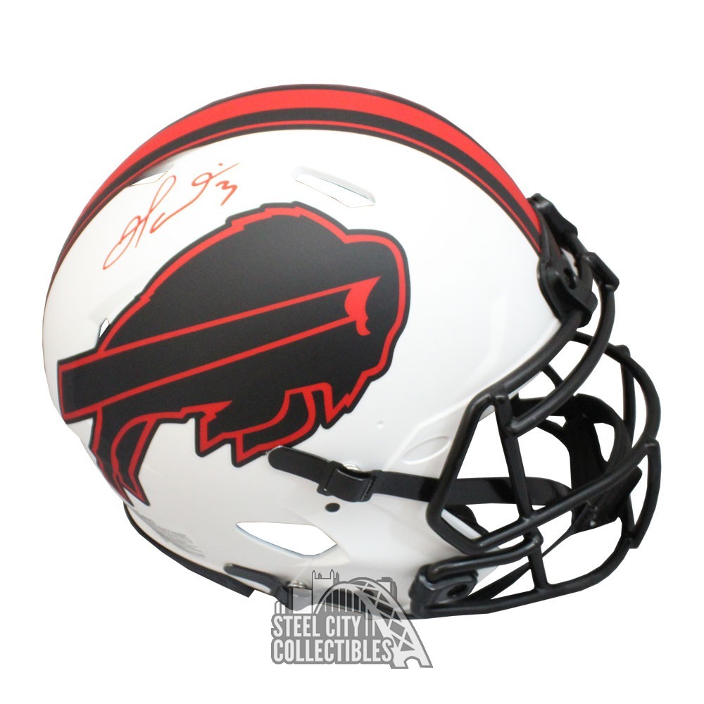 Damar Hamlin Signed Buffalo Bills Speed Lunar NFL Mini Helmet