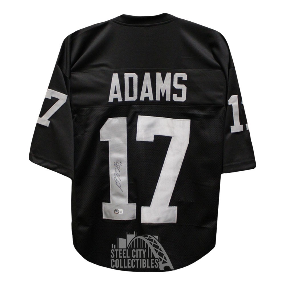 Davante Adams Autographed Las Vegas Custom Black Football Jersey