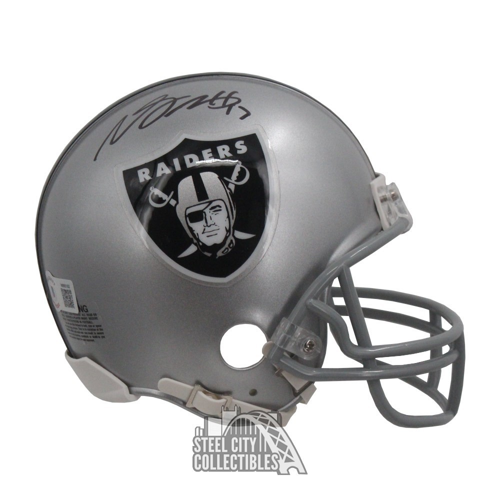 : Davante Adams signed Vegas Raiders football mini