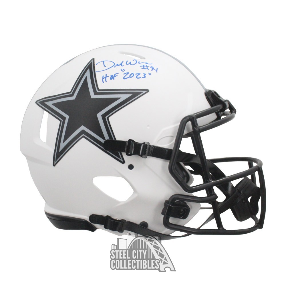 Dallas Cowboys 2020 Black Speed Replica Full Size Football Helmet