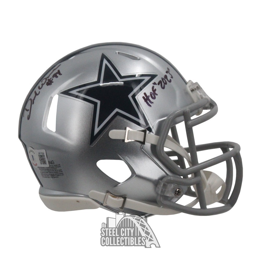 Demarcus Ware Autographed Black Dallas Cowboys Helmet