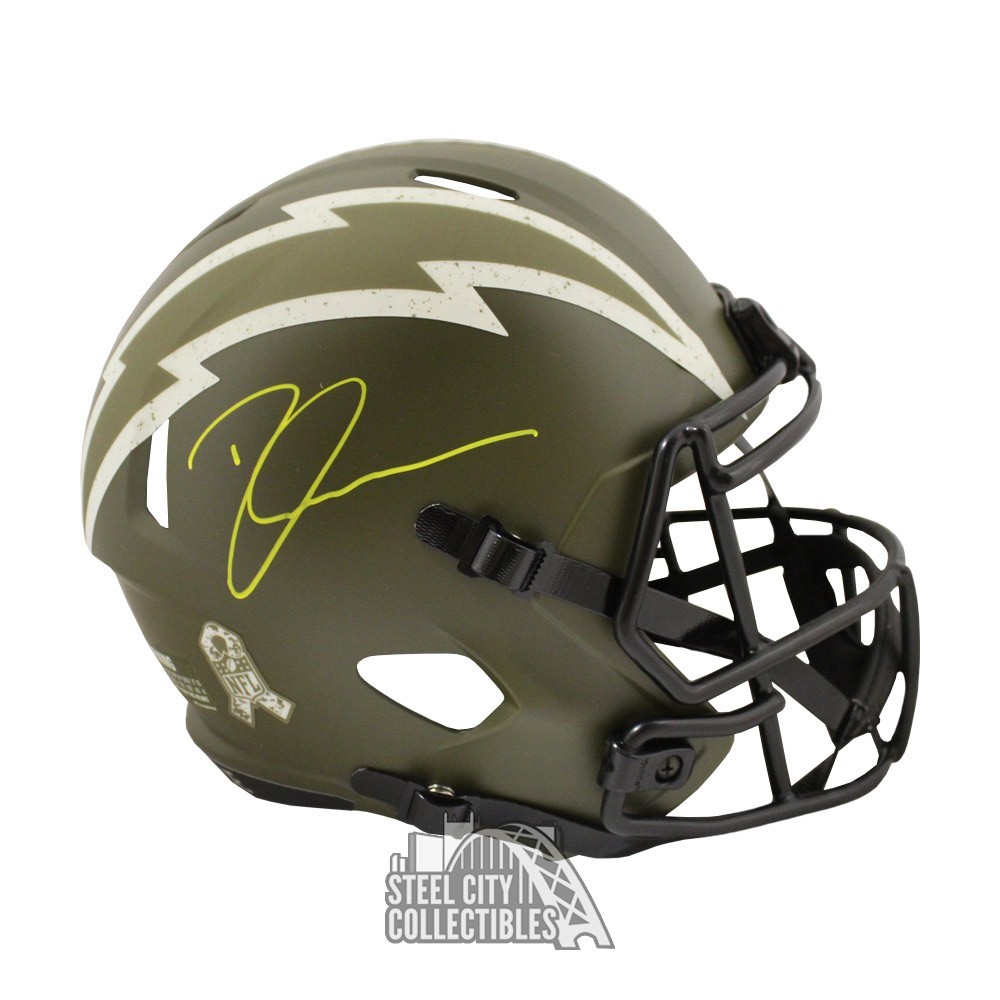 Derwin James Autographed Los Angeles Salute To Service Full Size