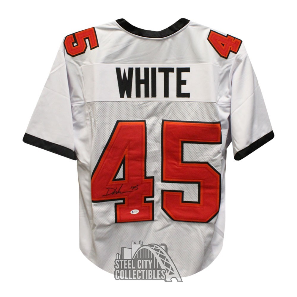 footballcollectible Devin White Autographed Tampa Bay Buccaneers Jersey