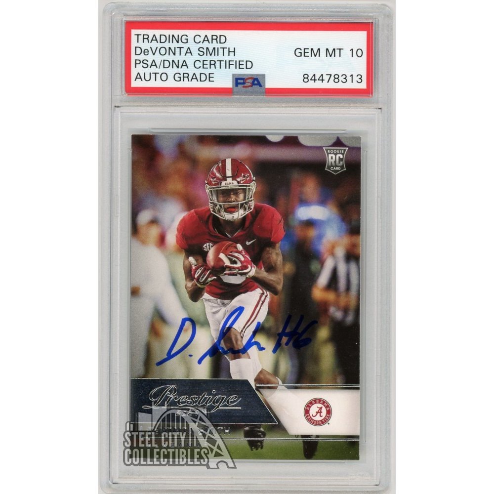 DeVonta Smith 2021 Panini Chronicles Dynagon Rookie Card #D-8