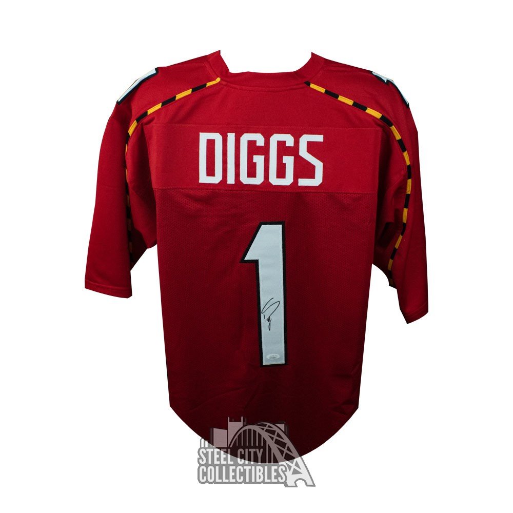 stefon diggs autographed jersey