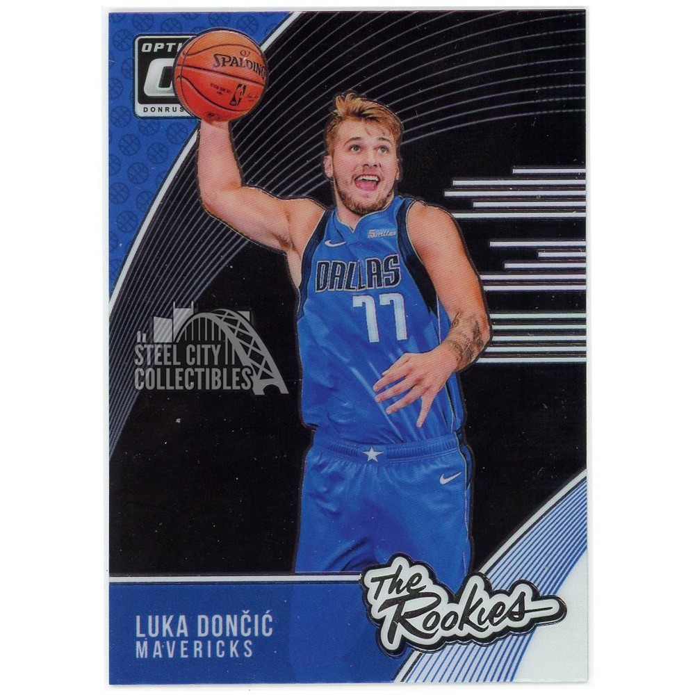 Authentic Luka Doncic Rookie Card GMA Mint 9 2018-19 Panini Donruss The Rookies Mavericks