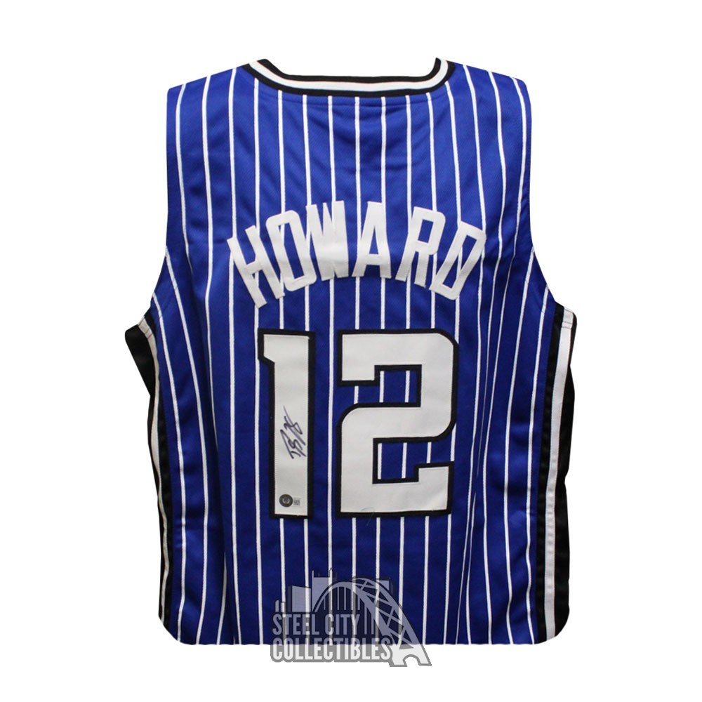 Dwight Howard Autographed Los Angeles Custom Gold Basketball Jersey - BAS  (Number 12)