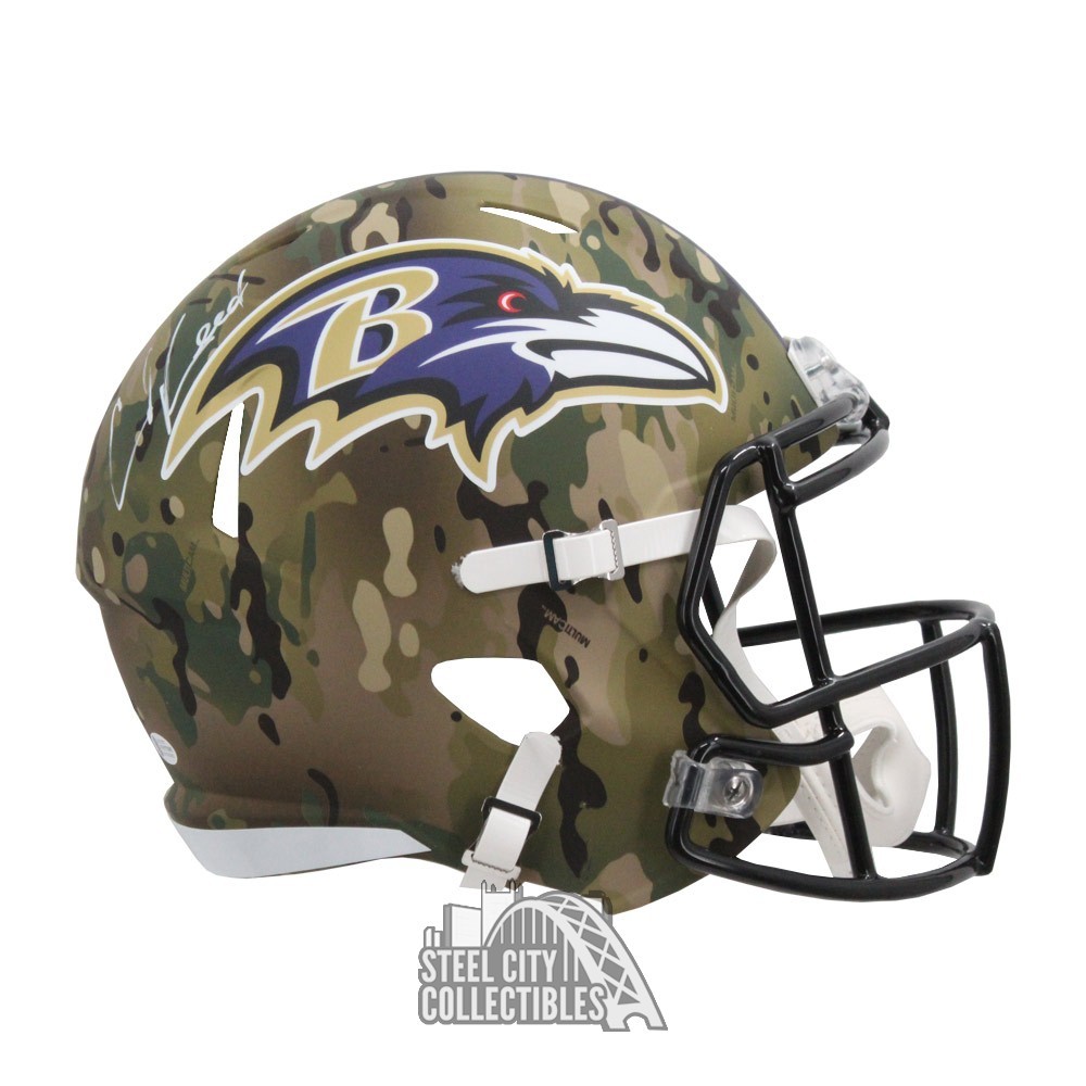 Justin Tucker Signed Ravens Full-Size Lunar Eclipse Alternate Speed Helmet  Inscribed NFL Rec 66 YD FG 9/26/21 (JSA)