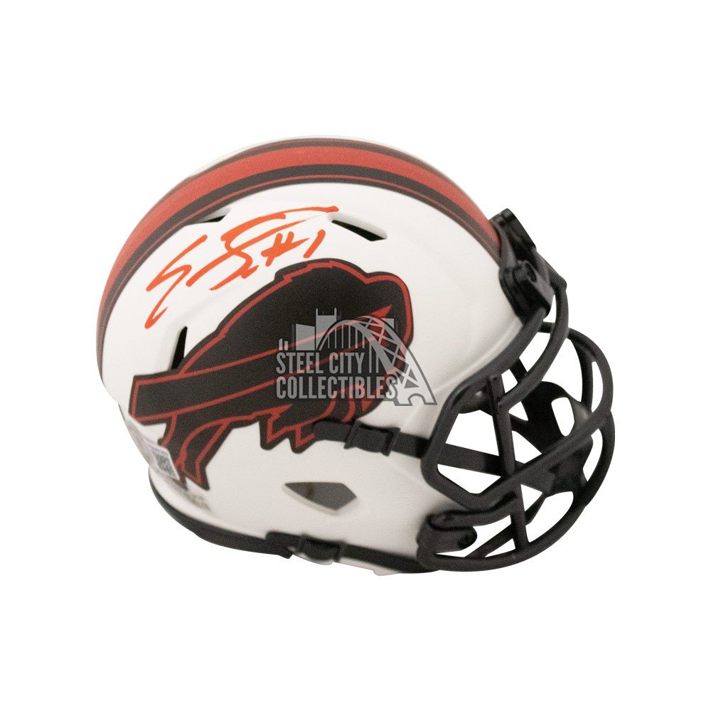 Buffalo Bills UNSIGNED Lunar Eclipse Mini Helmet Brand New — Coach's  Collectibles