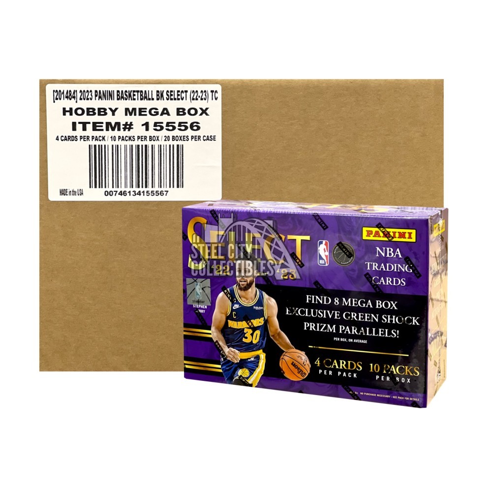 2022-23 Panini Select Basketball Hobby Hybrid H2 Box