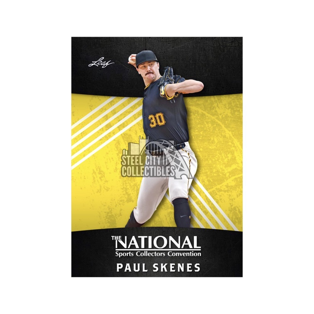 2024 Leaf NSCC Exclusive Paul Skenes Rookie Card Steel City Collectibles