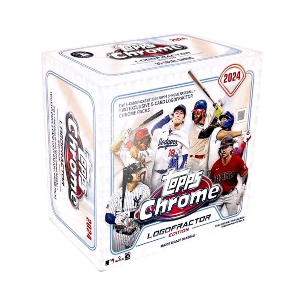 2024 Topps Chrome Baseball Logofractor Mega Box Steel City Collectibles