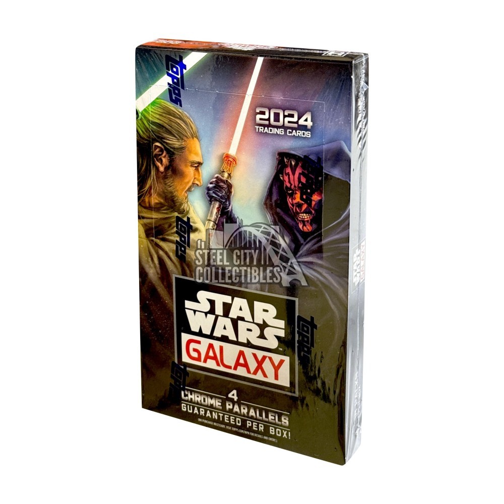 2024 Topps Star Wars Chrome Galaxy Hobby Box Steel City Collectibles