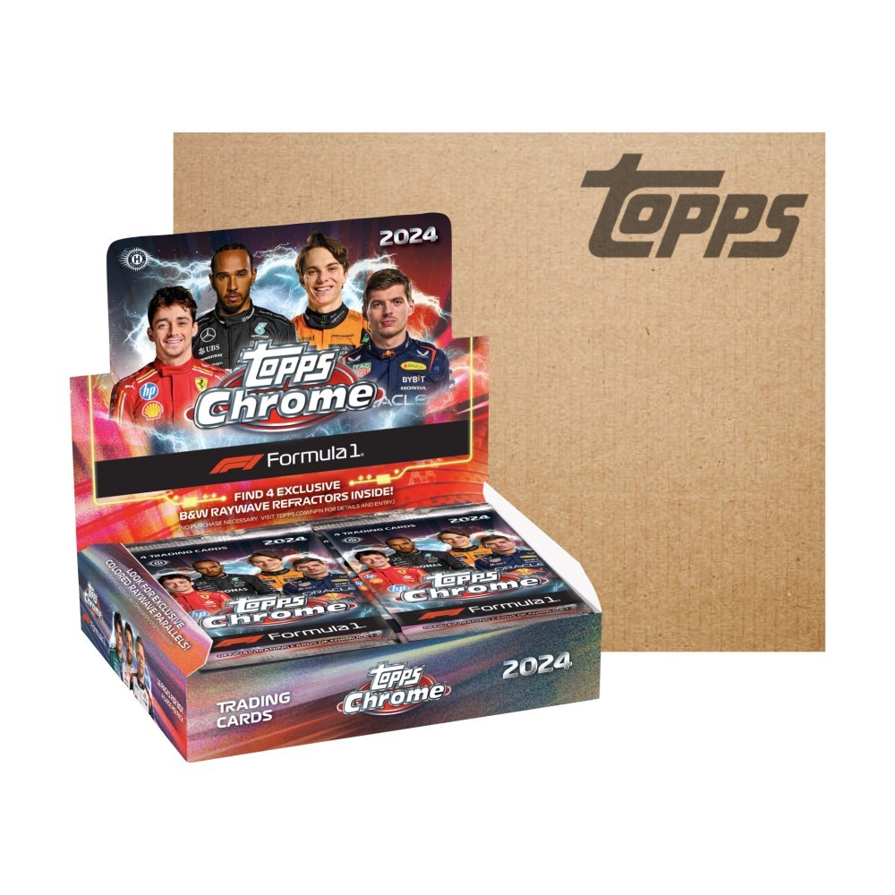 2024 Topps Chrome Formula 1 F1 Racing Qualifying Lap 20Box Case