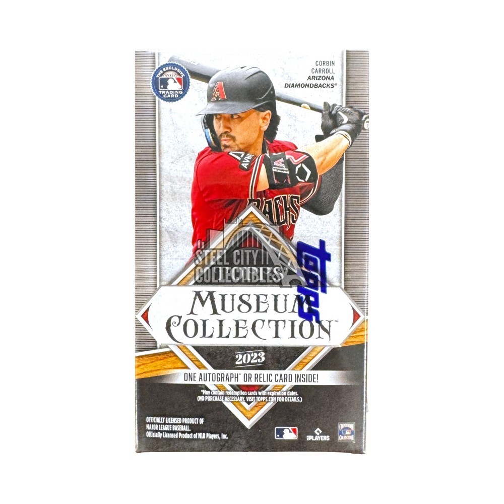 2023 Topps Museum Collection Baseball Hobby Pack Steel City Collectibles