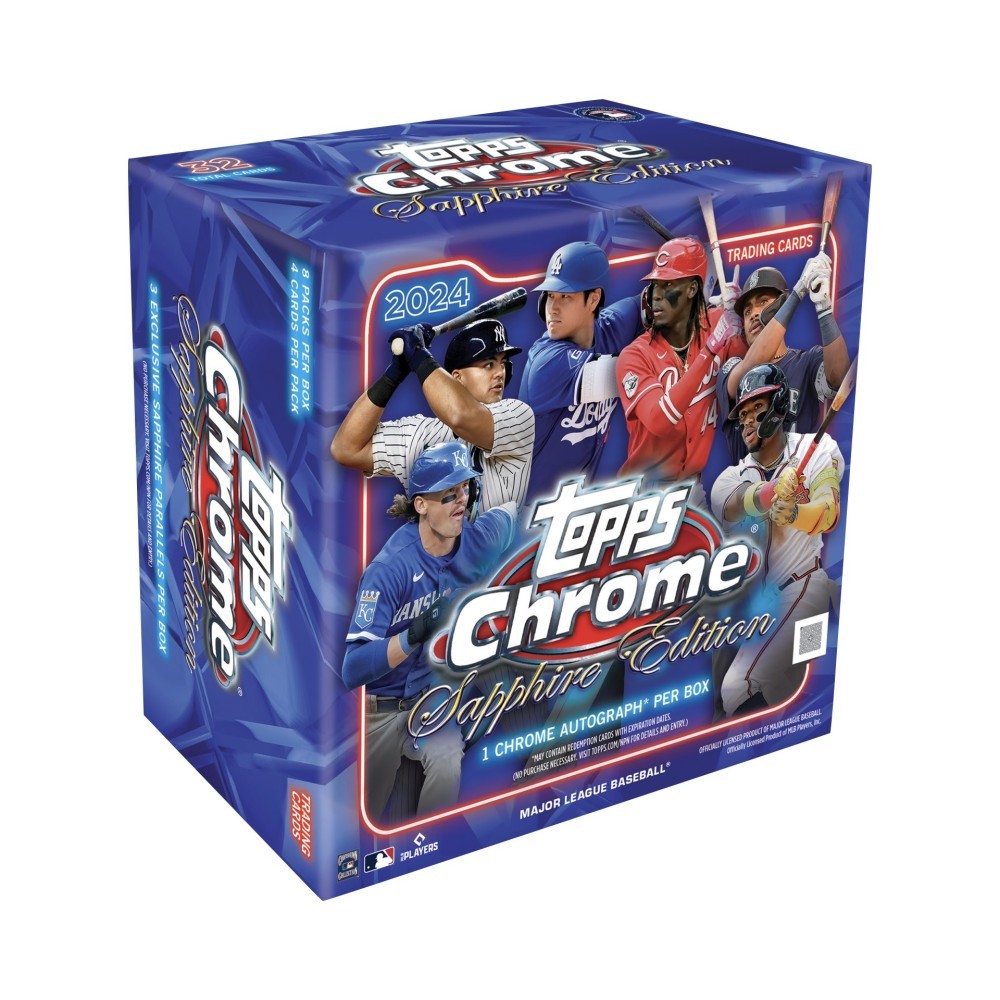 2024 Topps Chrome Baseball Sapphire Edition Box Steel City Collectibles