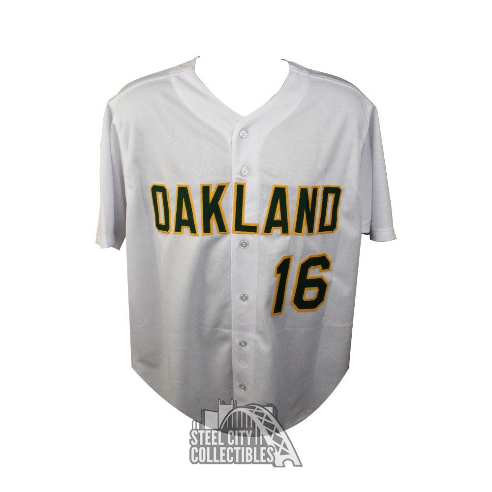 Jason Giambi Men's Oakland Athletics Home Jersey - White Authentic