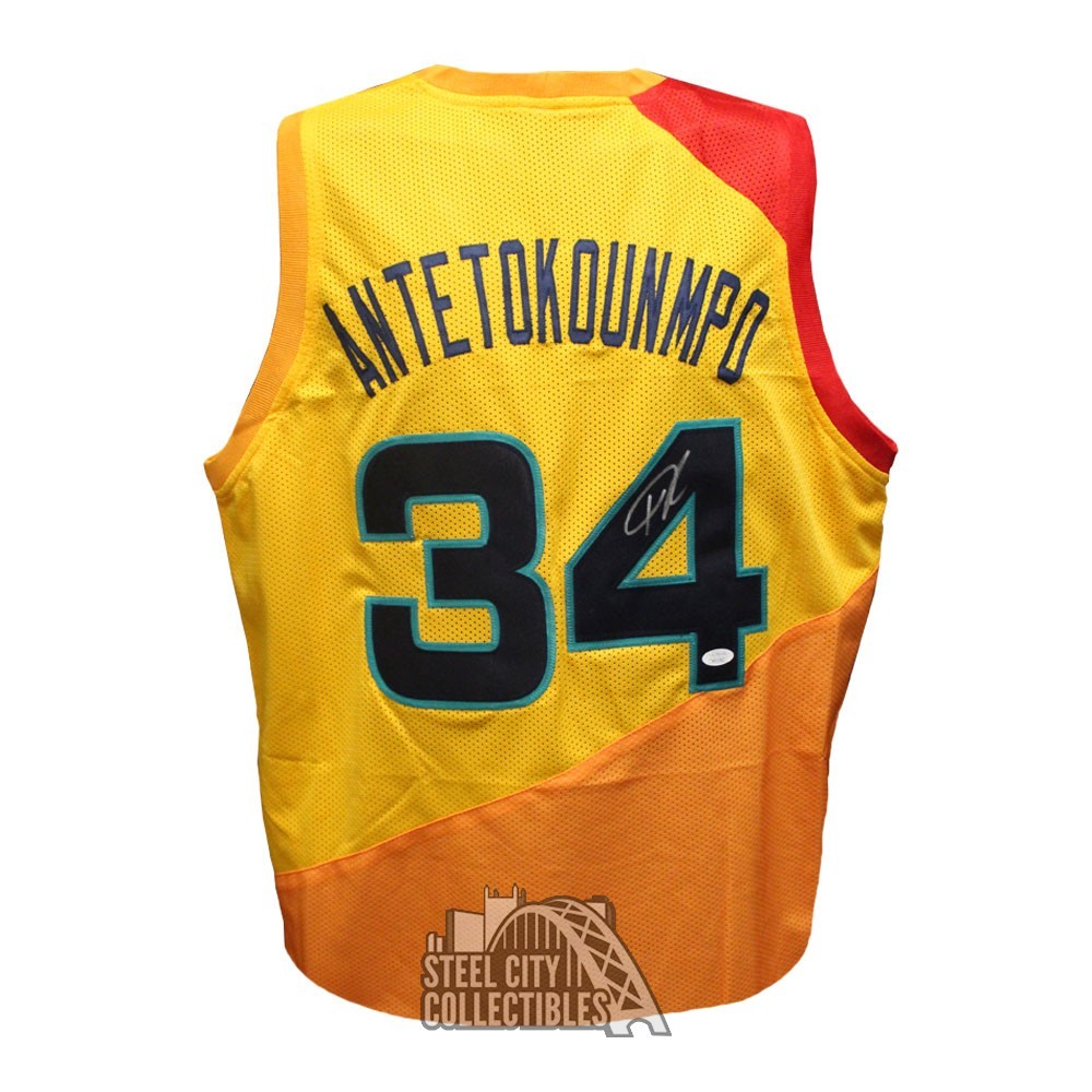 Giannis Antetokounmpo Bucks – City Edition Nike NBA Swingman Jersey
