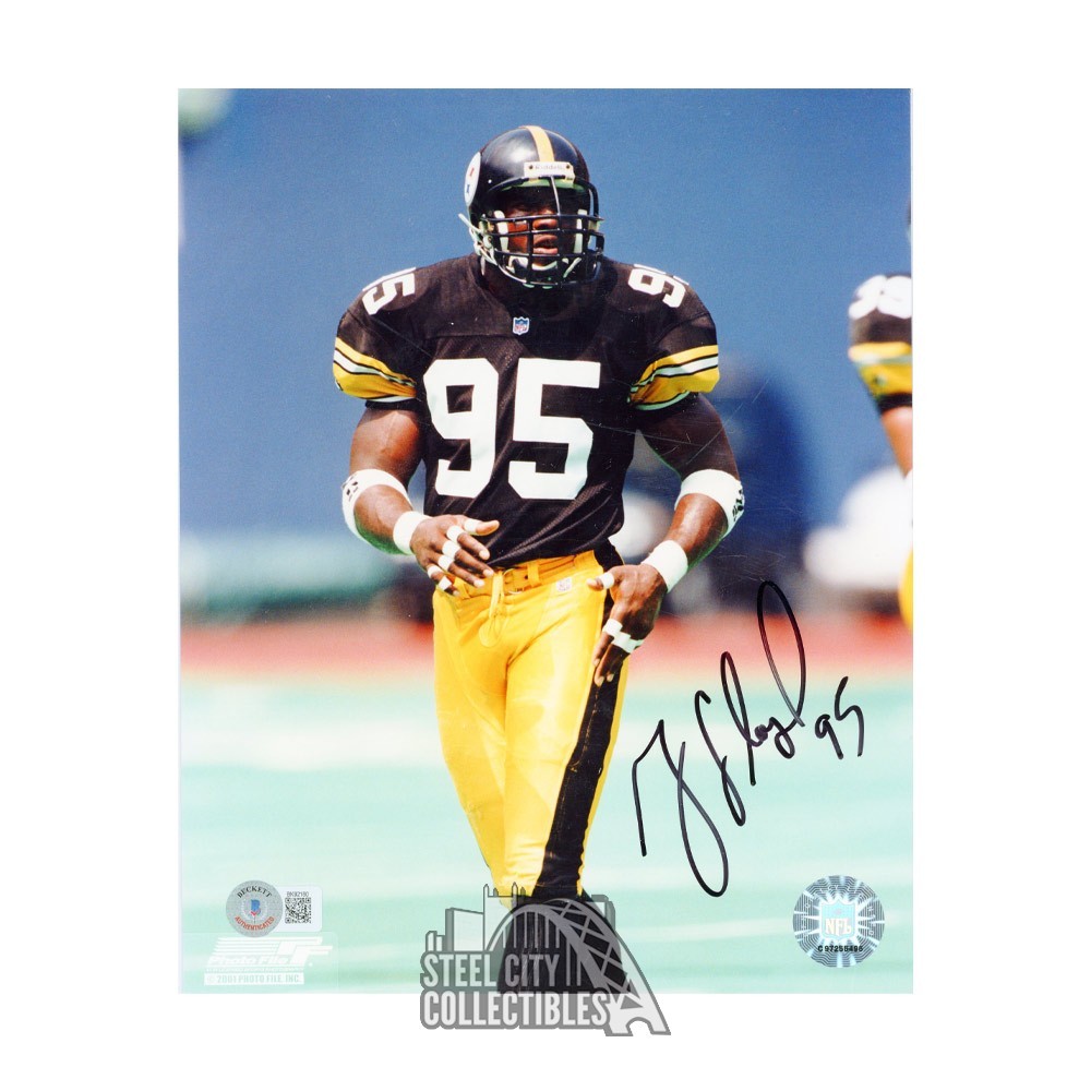 Autographed GREG LLOYD 8X10 Pittsburgh Steelers photo - Main Line Autographs