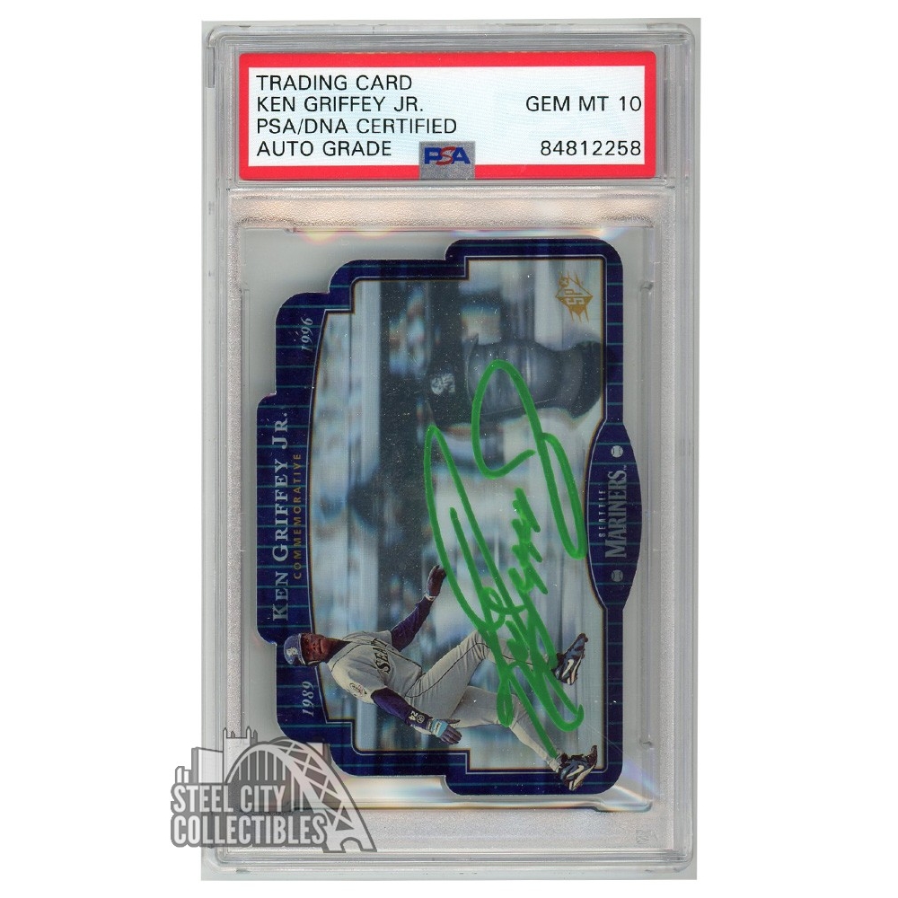 Ken Griffey Jr. Autographed 1996 Upper Deck SPX Card #KG1 Seattle Mariners  Auto Grade Gem Mint 10 Beckett BAS #14392909