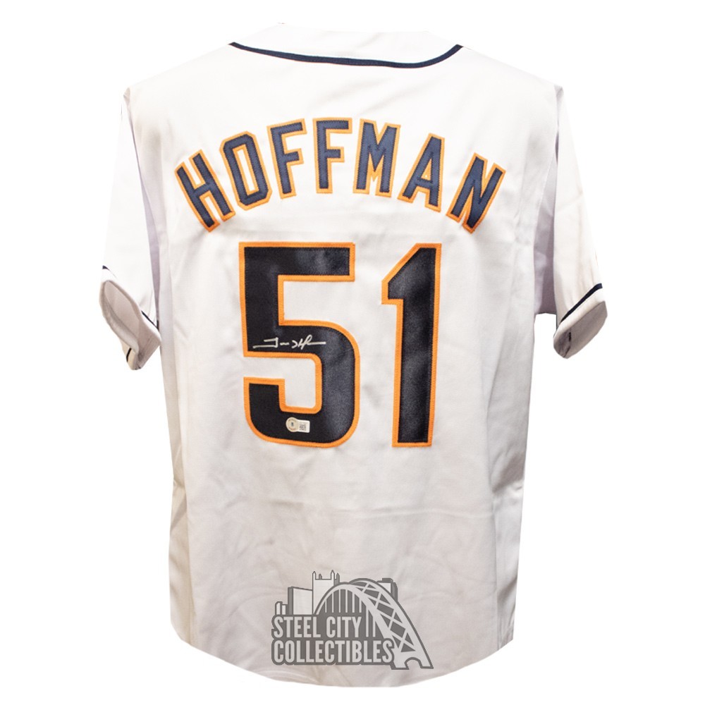 Trevor Hoffman Signed Authentic Majestic San Diego Padres Jersey