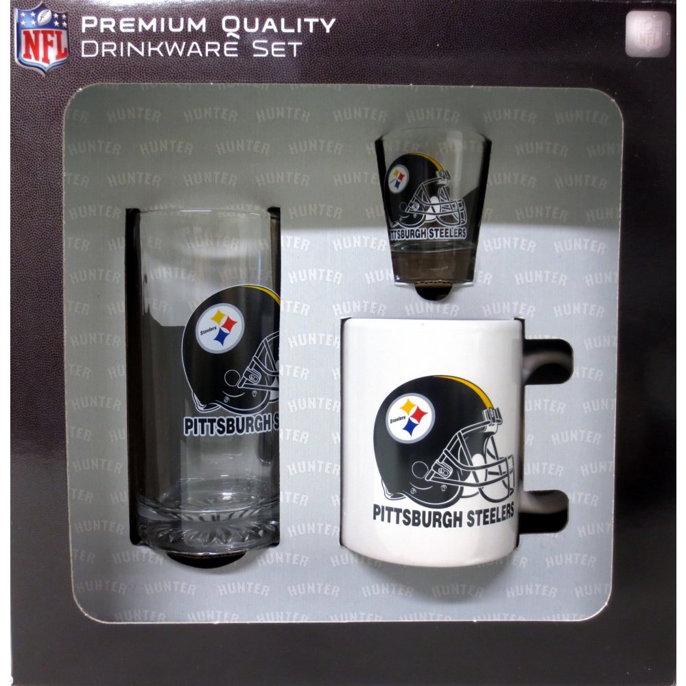 NFL Pittsburgh Steelers 3-Piece Gift Set