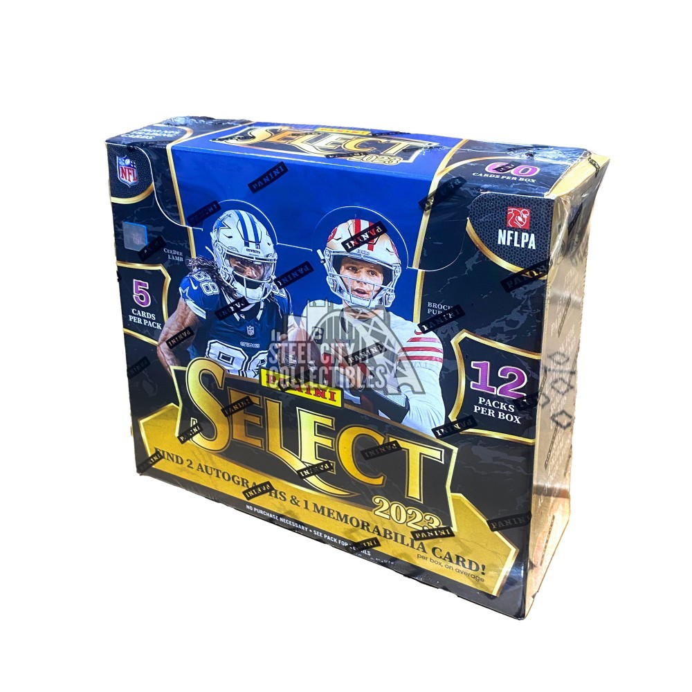 2023 Panini Select Football Hobby Box Steel City Collectibles