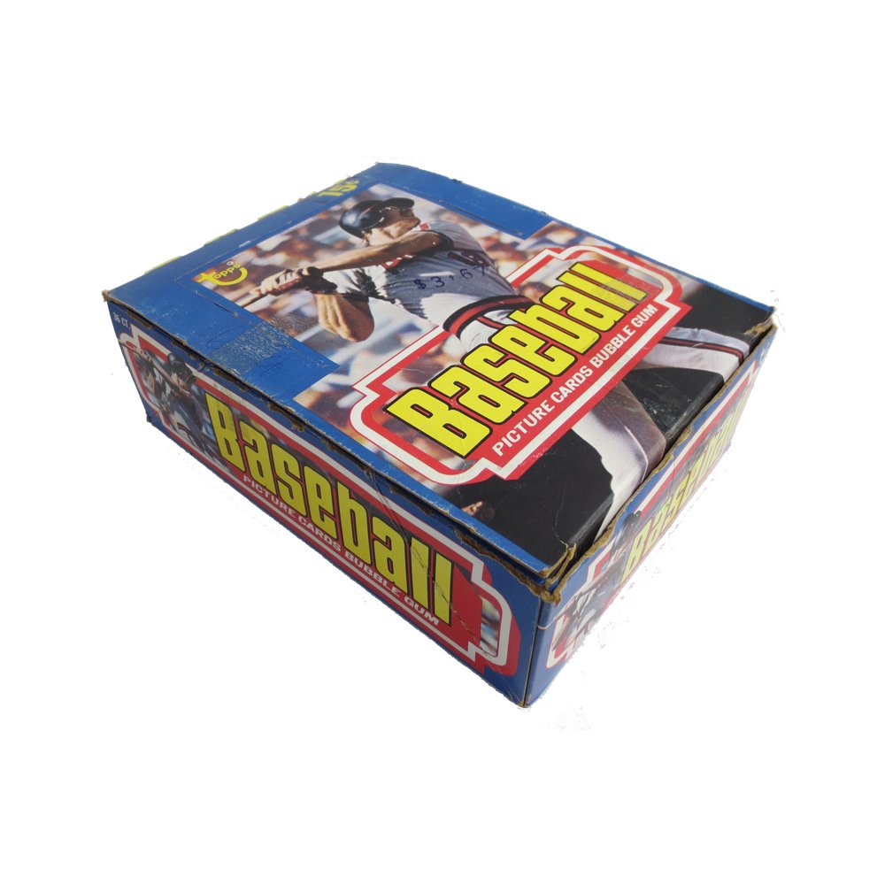 1977 Topps Baseball Wax Pack Box