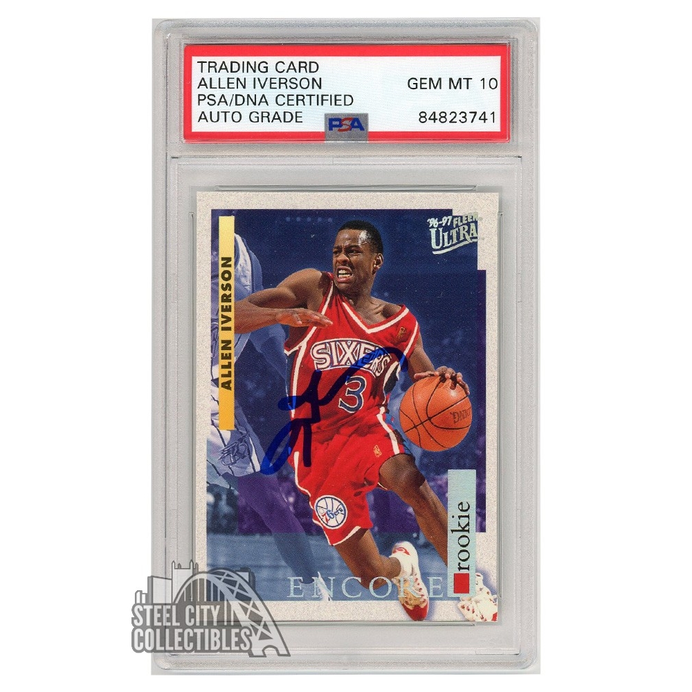 Top Allen Iverson Cards List, Rookies, Autographs, Most Valuable