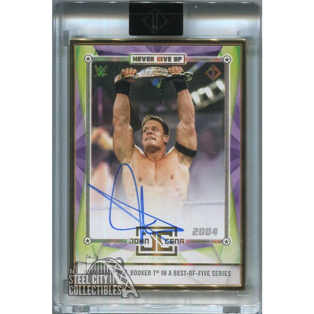 John Cena Autograph deals Card #26/99