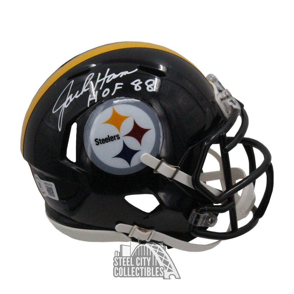 Autographed Jack Ham NFL Helmets, Autographed Helmets, Jack Ham