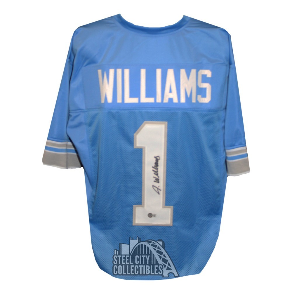 Jameson Williams Autographed Signed Detroit Lions Custom White