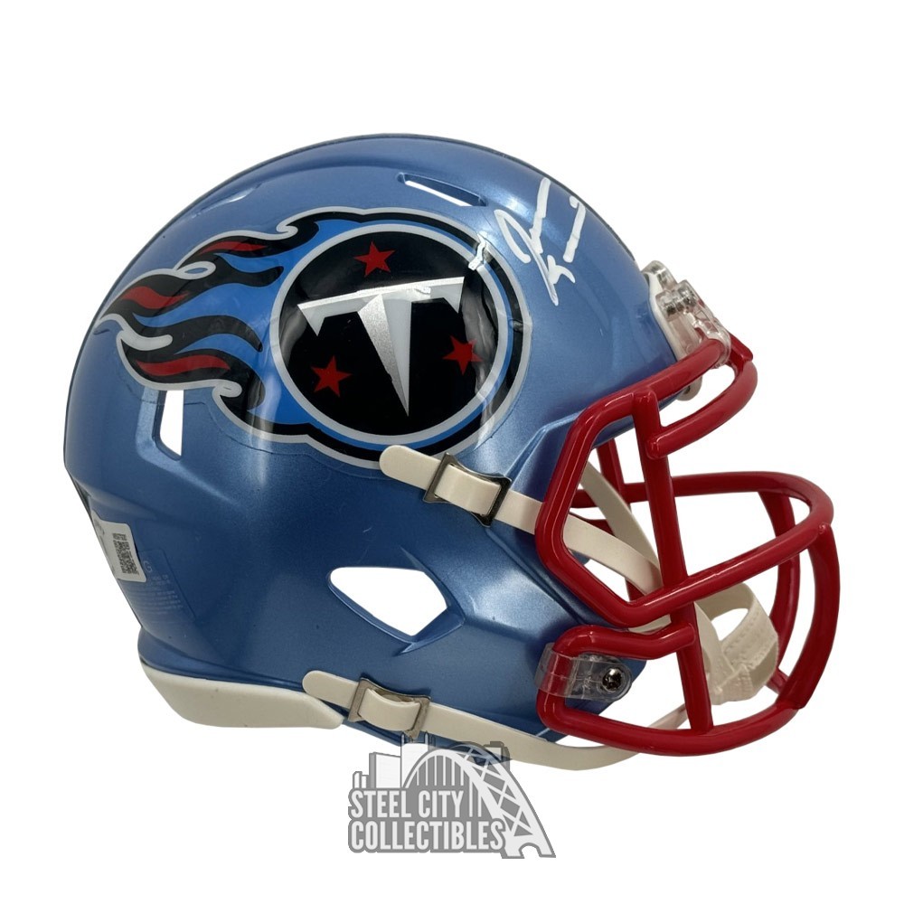 Tennessee Titans NFL Collectible Mini Helmet - Picture Inside - FANZ  Collectibles