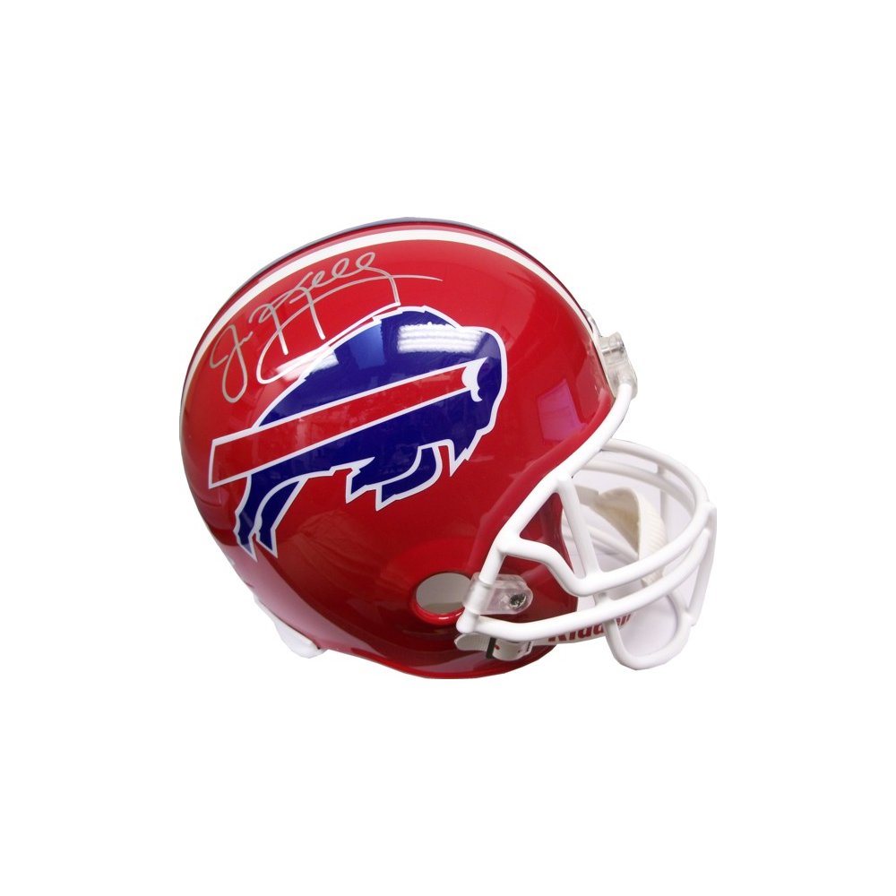 Jim Kelly Autographed Buffalo Bill Full-Size Football Helmet BAS 5