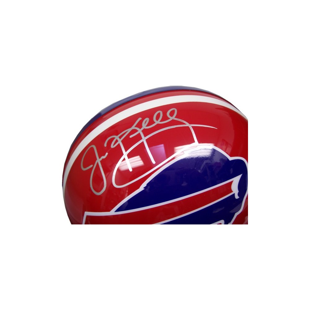 Jim Kelly Autographed Buffalo Bill Full-Size Football Helmet BAS 5  Inscriptions