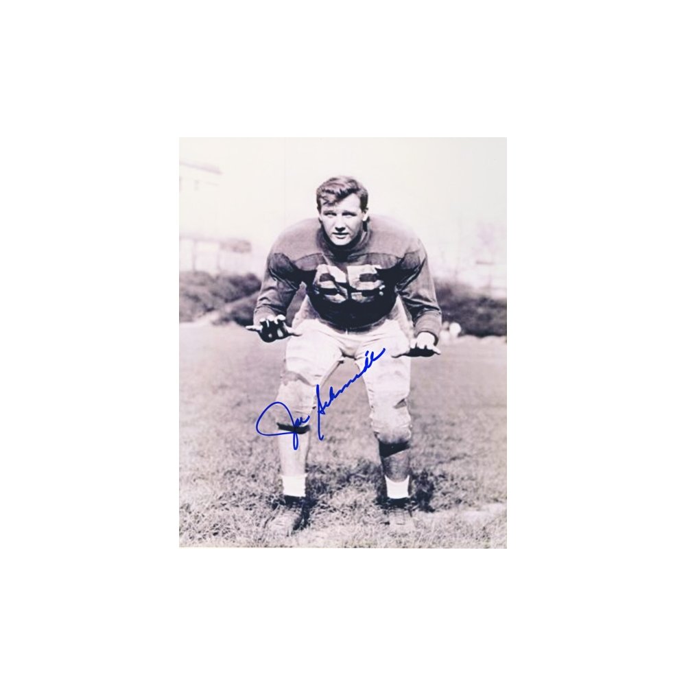 Joe Schmidt Autographed Detroit Lions 8x10 Photo (B) | Steel City ...