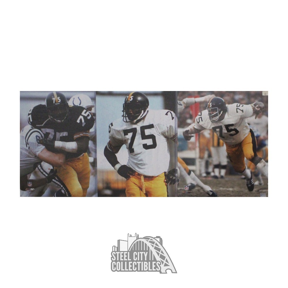 Joe Greene Pittsburgh 16x20 Football Photo Lot (5 Photos)